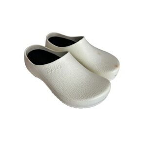 BIRKENSTOCK Super Birki‎ 2.0 Clog Shoes Unisex Size 43 Cream M10 W12 #S42-10
